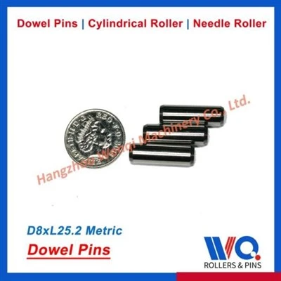 8mm Parallel Dowel Pins